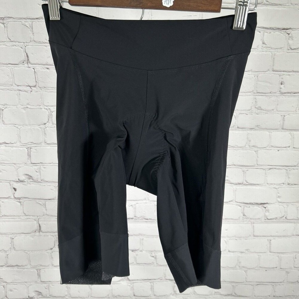 Co Op Cycles Black Nylon/Spandex Pull On Women’s Padded Biker Shorts M Medium